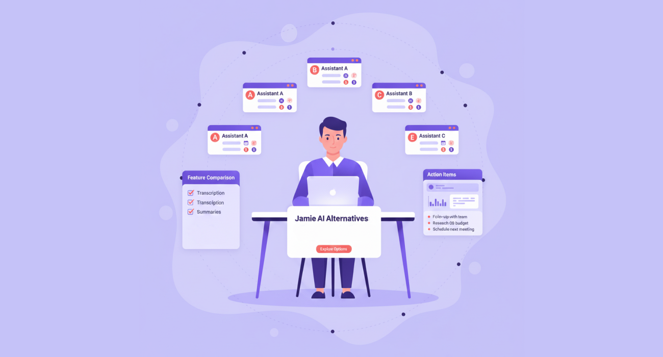 Jamie AI Alternatives: Top Picks for the Best AI Meeting Assistants